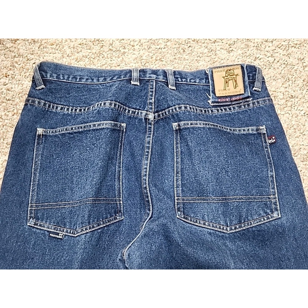 Vintage Phat Farm Jeans Mens 34x34 Hip Hop Baggy‎ 90s Y2K 34x30 Actual